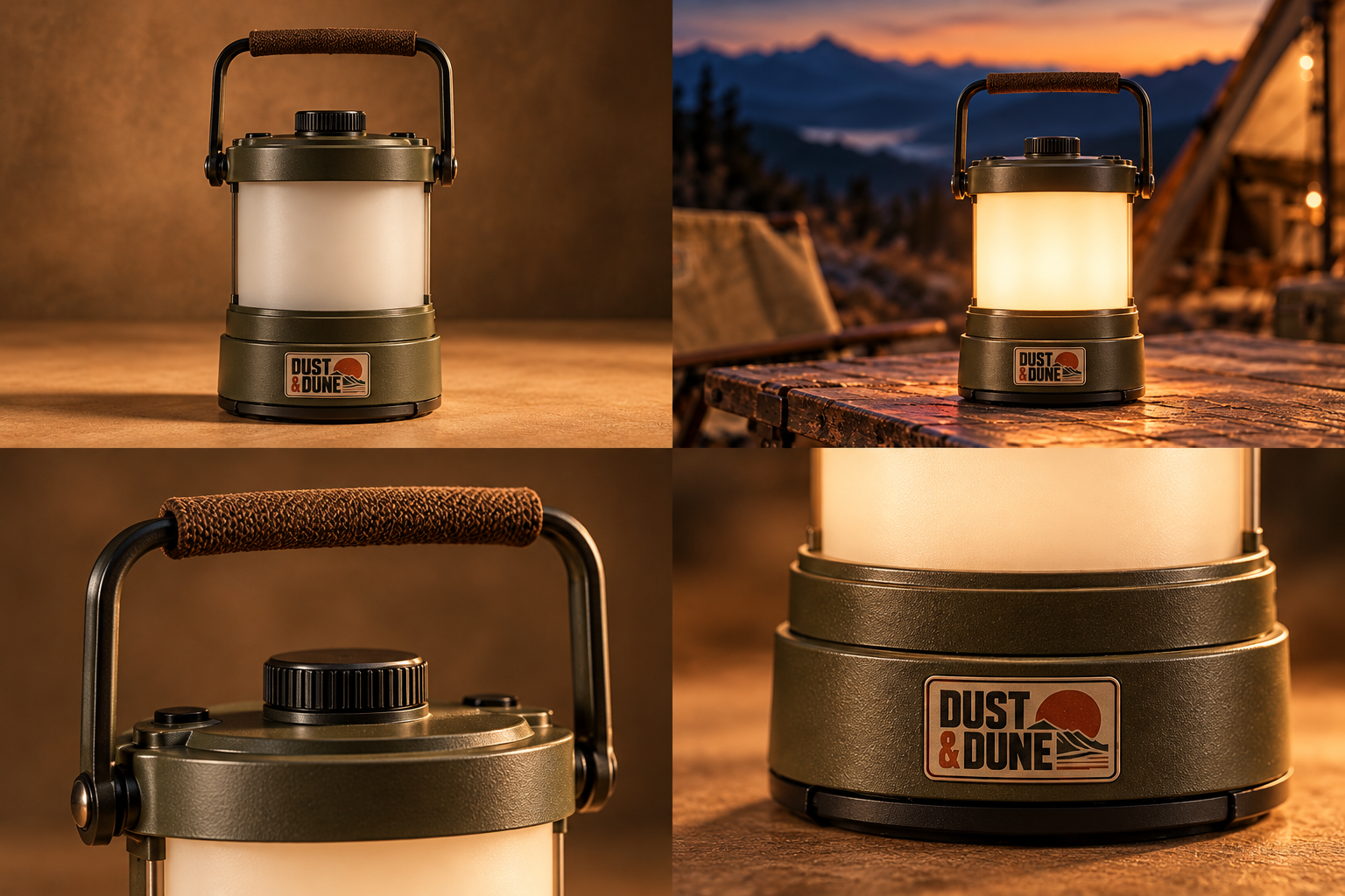 The camp light silhouette — concept study