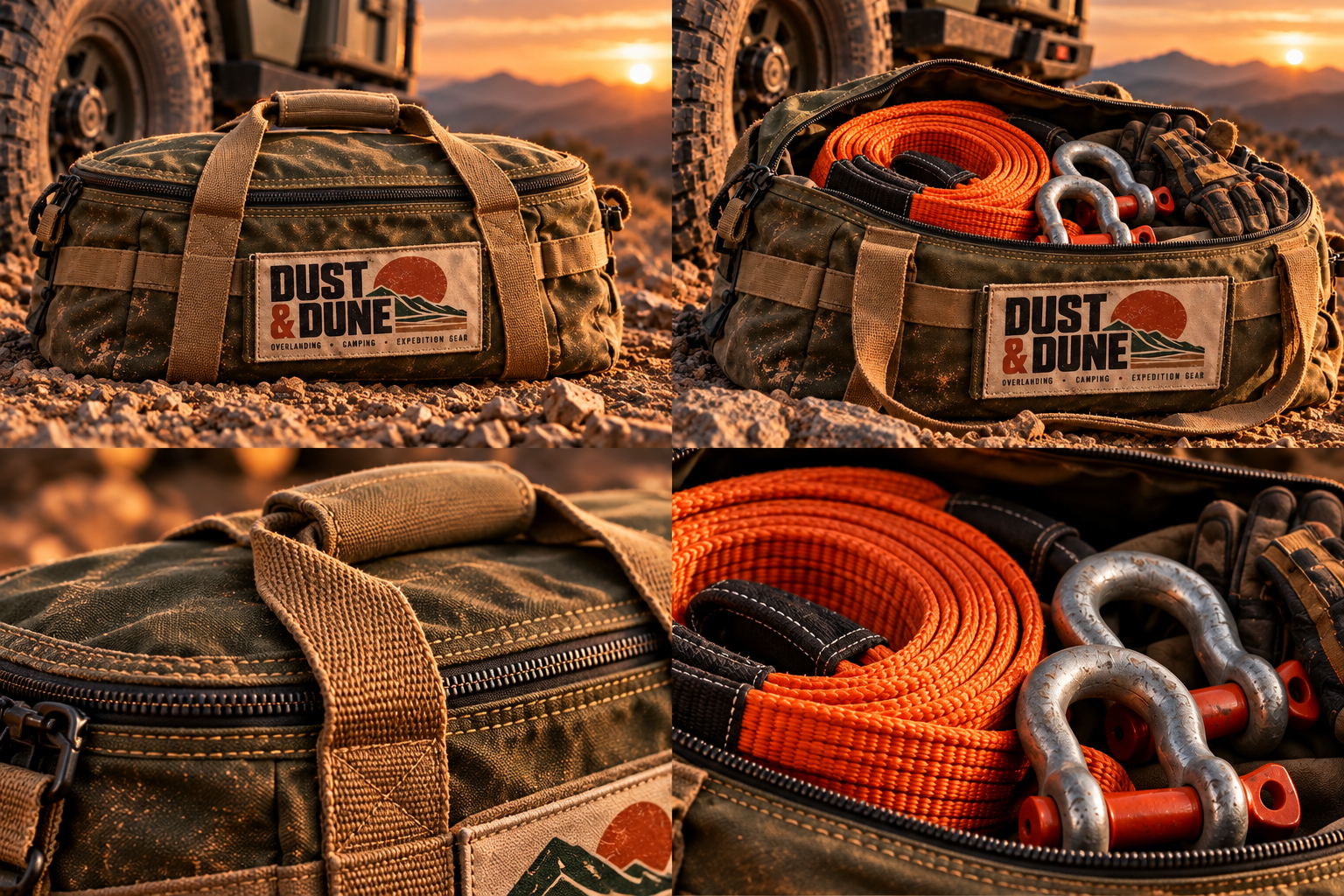 The packed recovery kit — concept study