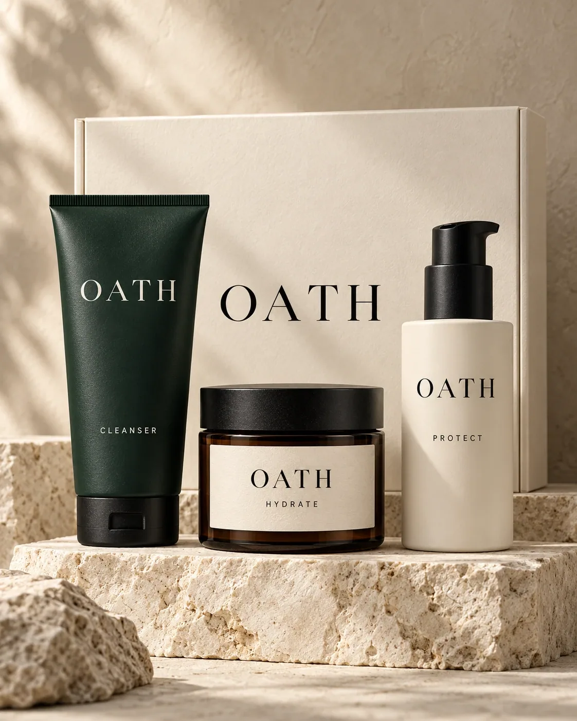 OATH Daily Set branded packaging