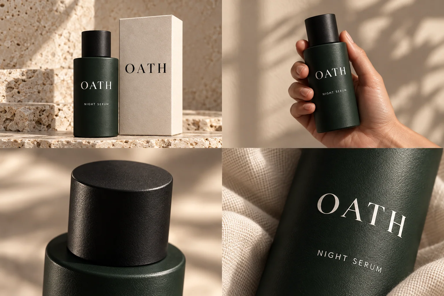 The serum bottle — packaging concept