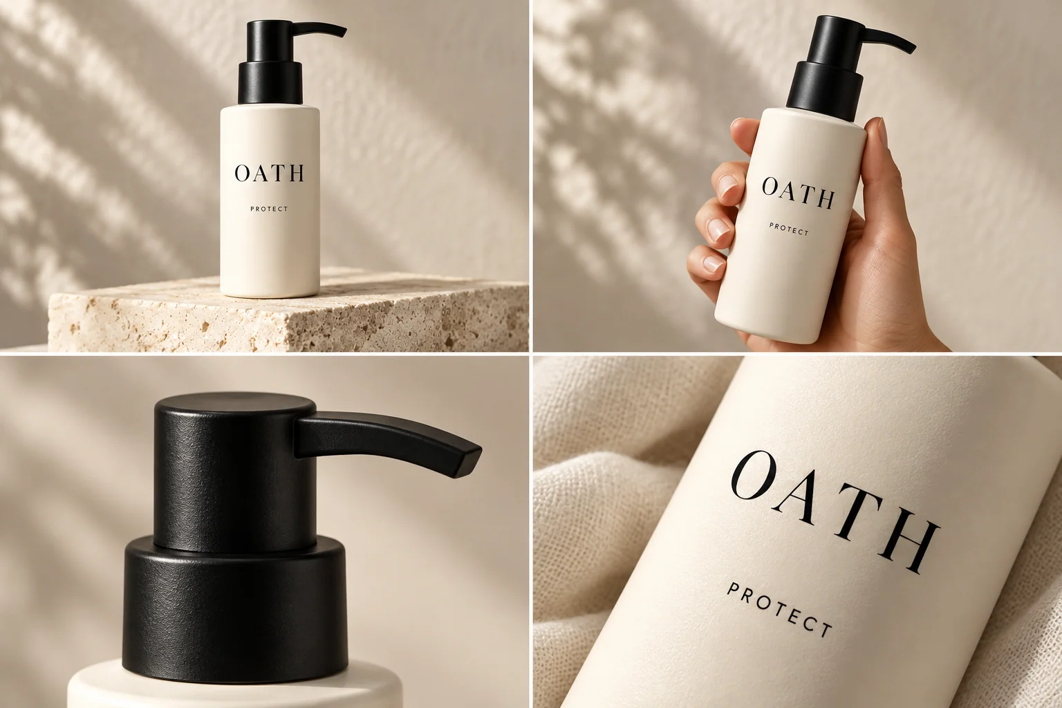 The protective-care pump — packaging concept