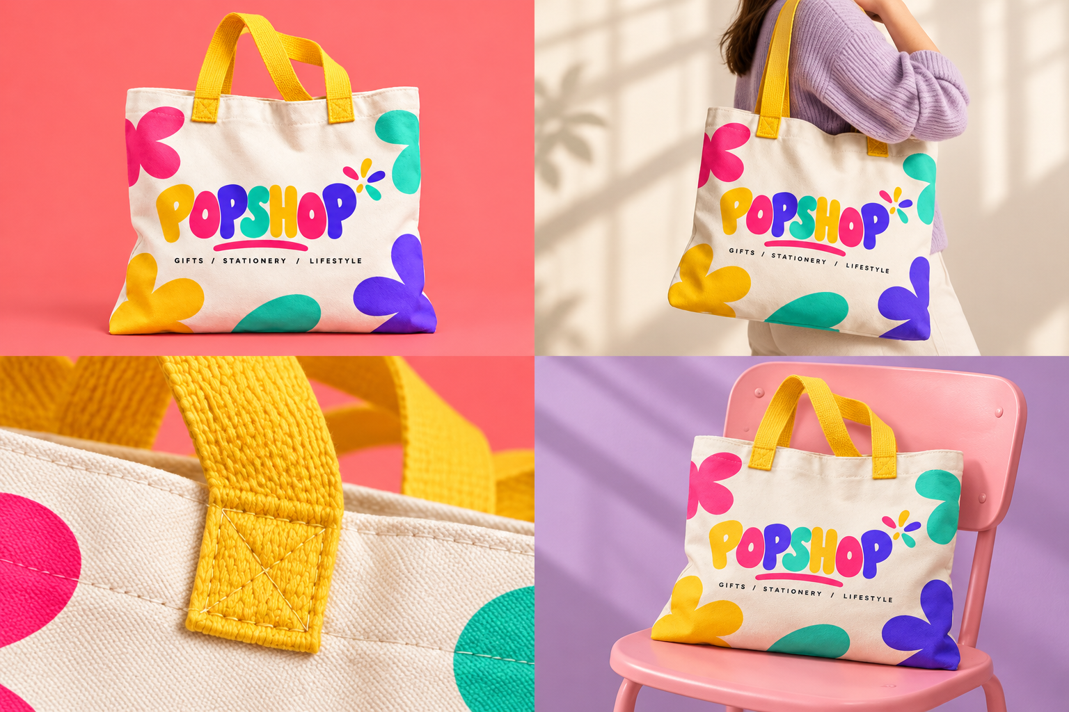 Made for everyday moments — nope today tote, concept imagery