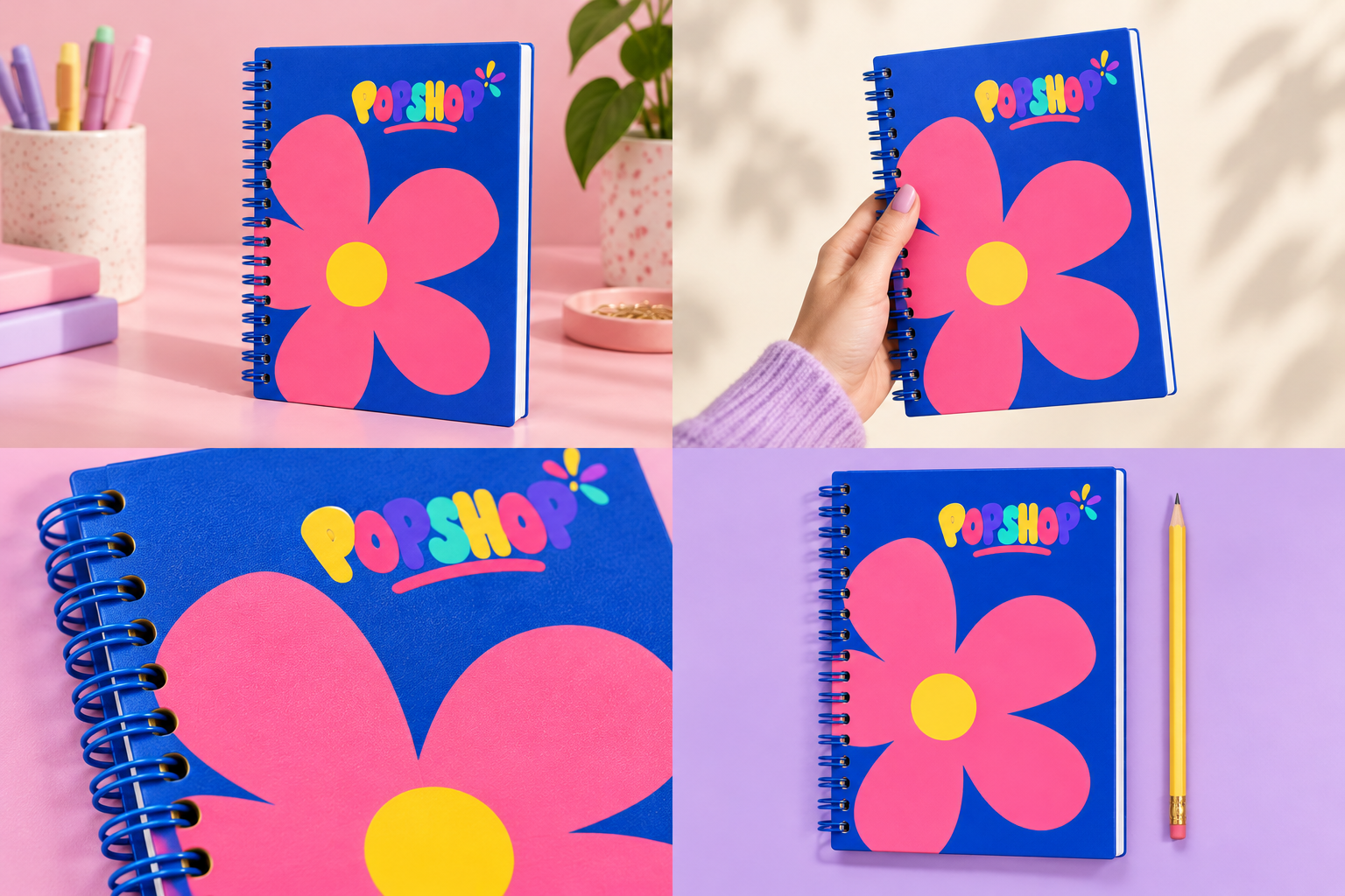 Made for everyday moments — scribble club notebook, concept imagery