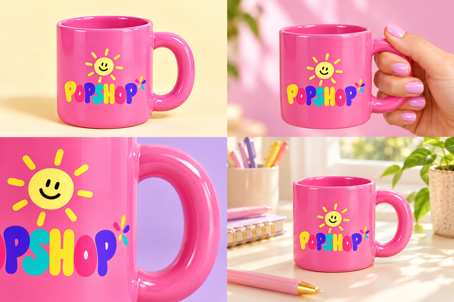Made for everyday moments — tiny victory mug, concept imagery