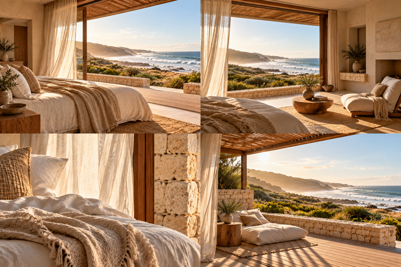 The Dune — Morning light across the room concept