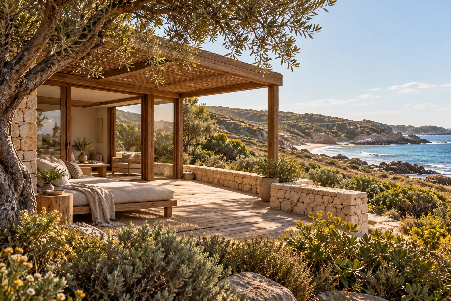 The Cove coastal cabin